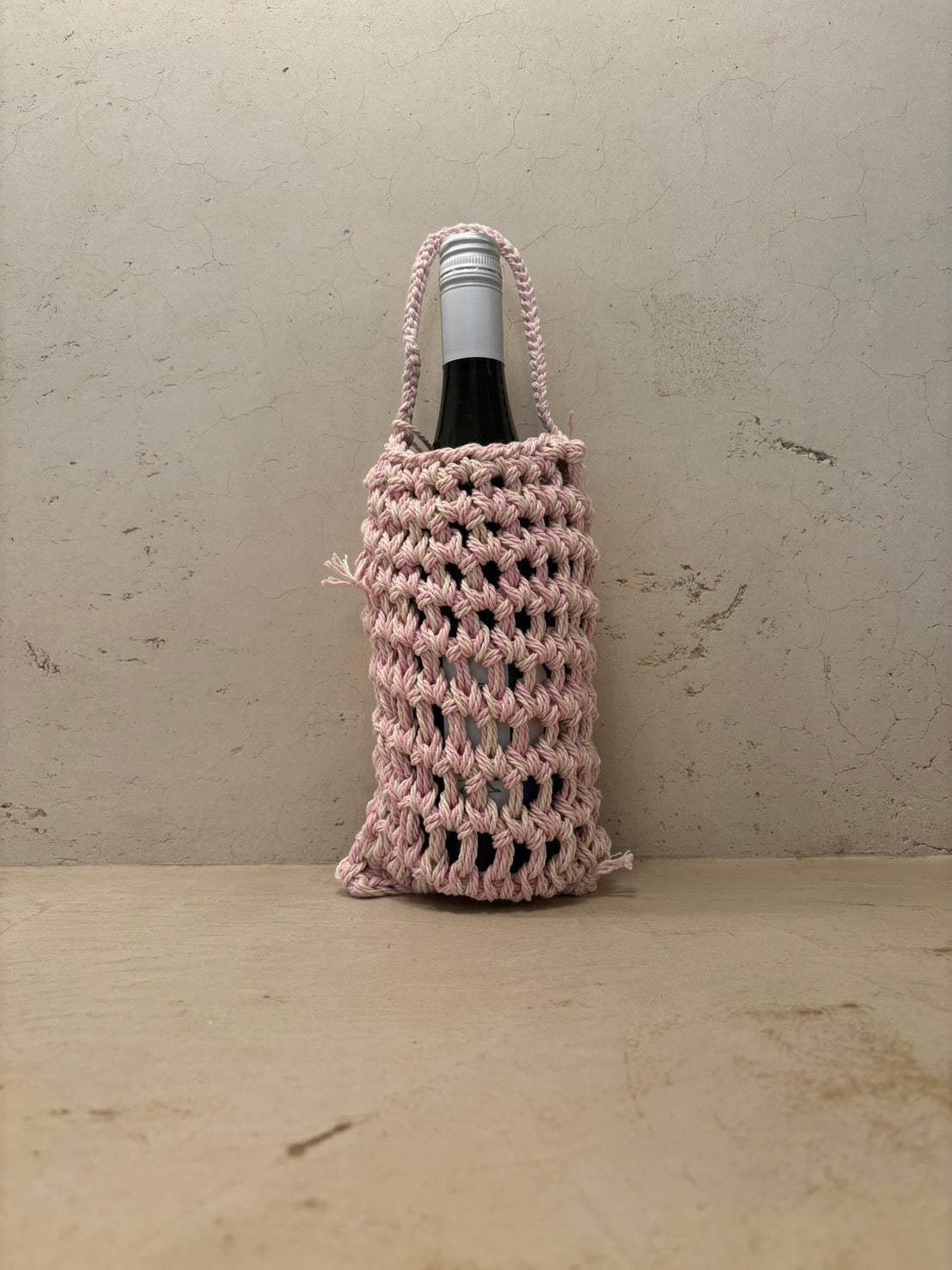 【送料込み】ワインバック(ピンク)×紫藝醸造セット