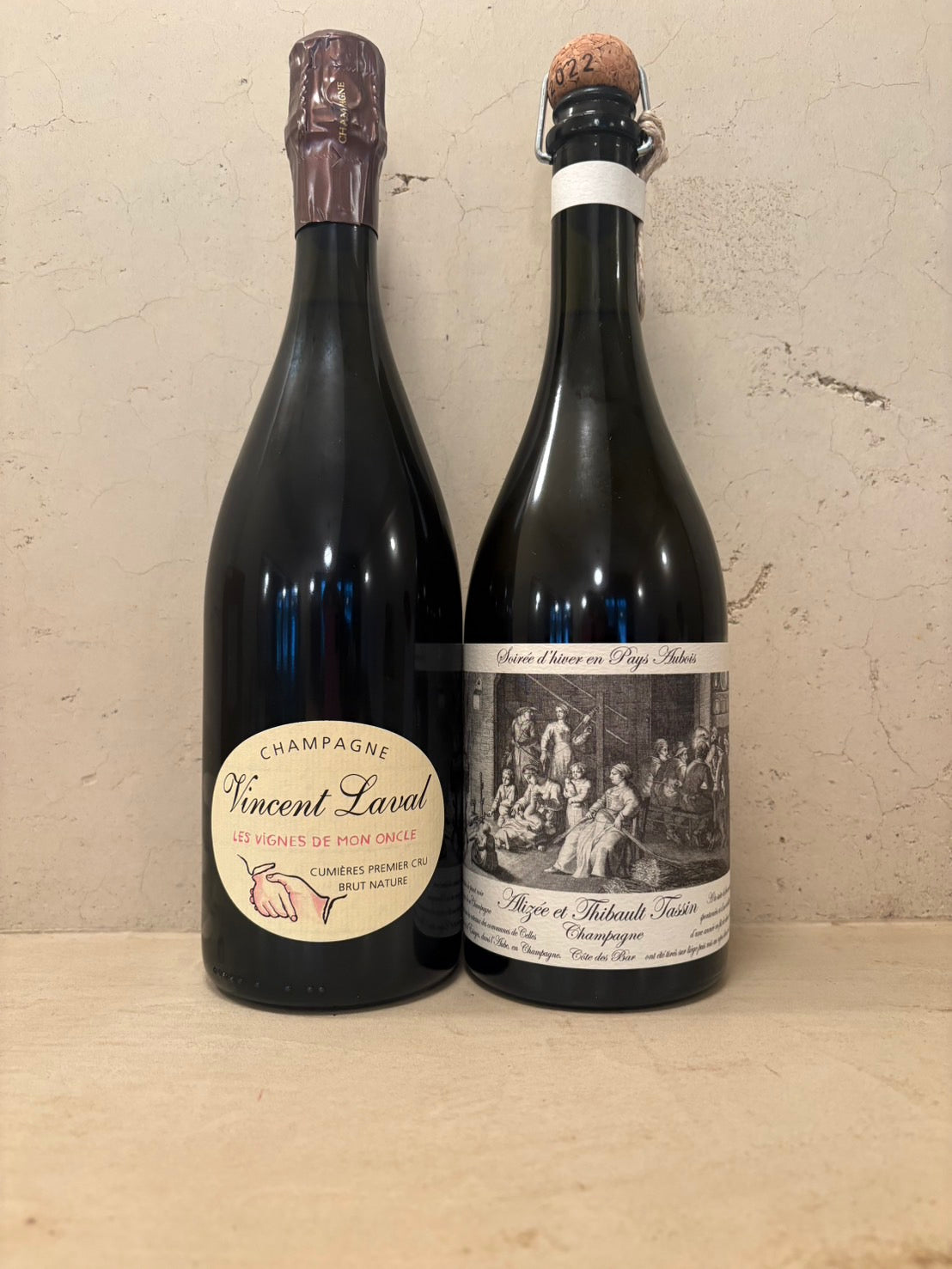 【Champagne】Georges Laval/Thibault Tassin2本セット